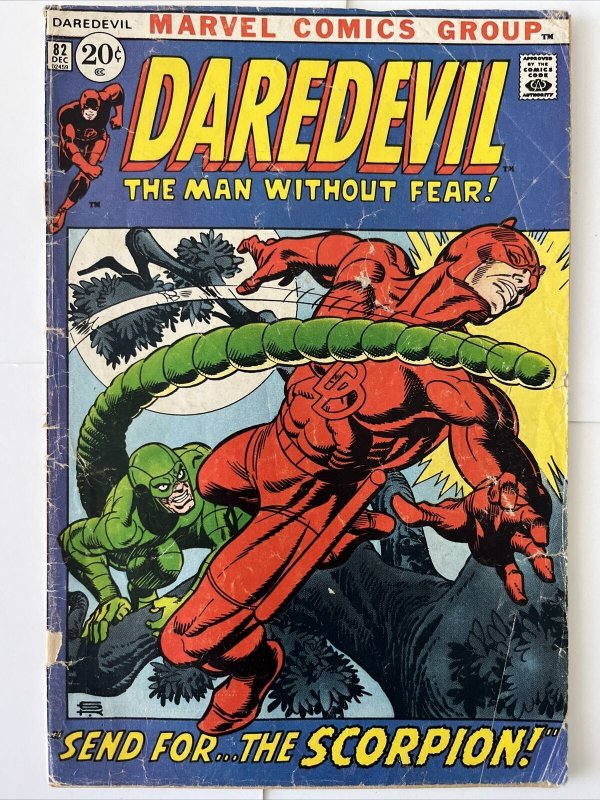 Daredevil Lot Of 3. #82, 112, 132(Reprint). Black widow, Bullseye, Scorpion.
