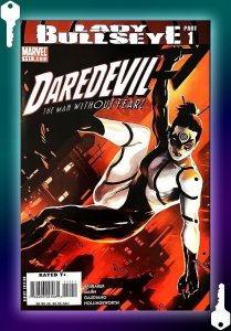 Daredevil #111 (2008) Mint Key 1st App. Lady Bullseye/MCU Echo Kingpin Hawkeye