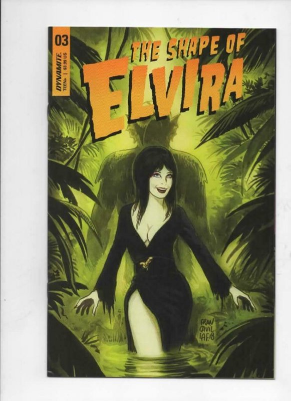 The Shape of ELVIRA #3 A, VF+, Dynamite, 2019, more in store, Francavilla cover