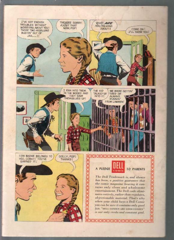 Corky and White Shadow-Four Color Comics #707 1956-Darlene Gillespie-VG