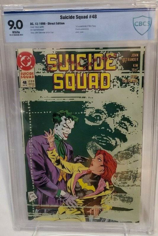 Suicide Squad #48 - CBCS 9.0 - White Pages - Prequel to The Killing Joke