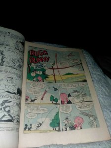 Dell Four Color #432 BUGS BUNNY 1952 Golden age rabbit olympics cartoon comics