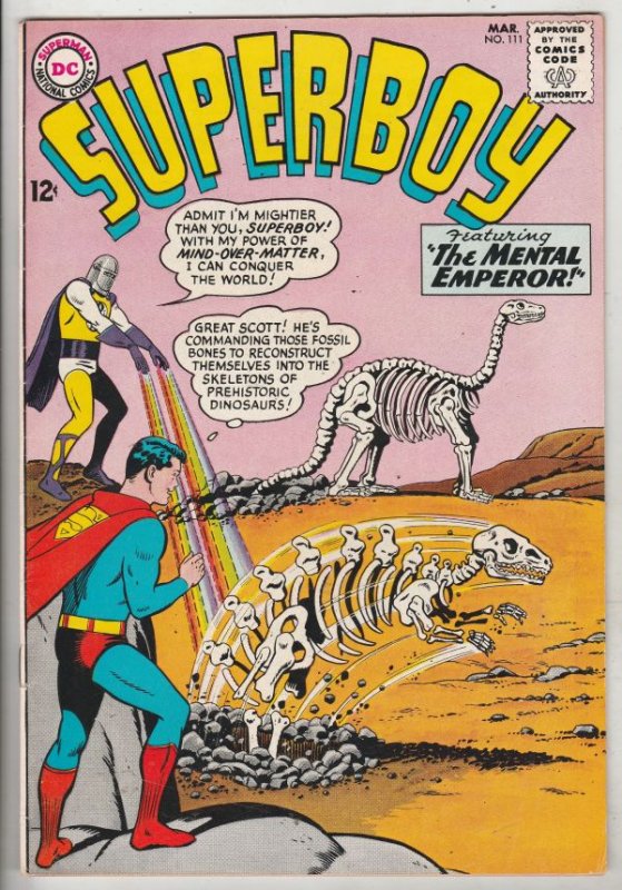 Superboy #111 (Mar-64) VF+ High-Grade Superboy