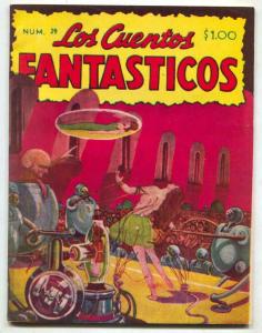 Los Cuentos Fantasticos #29 1950- Mexican Pulp-HG Wells