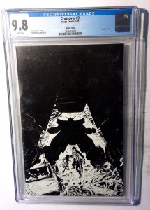 Crossover #3 E 2021 Image 9.8 CGC Graded Comic 1:25 Incentive Var Sketch Cover