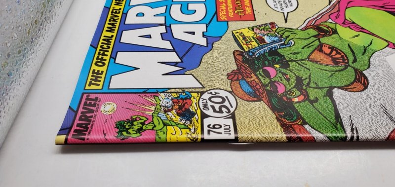 Marvel Age #76 (1989) She Hulk in Bikini J.Byrne cover WP NM/MT