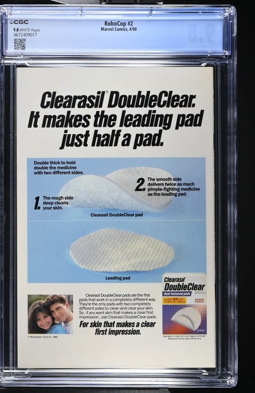 RoboCop #2 (4/90) Graded CGC 9.8