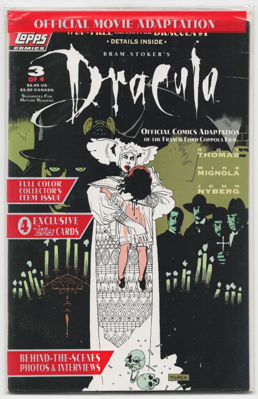 Bram Stoker's Dracula #3 (1992) Dracula