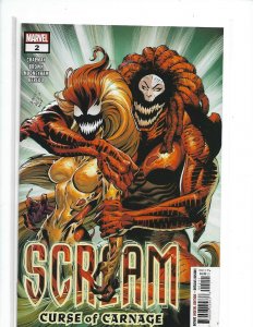 SCREAM CURSE OF CARNAGE #2 NM MAIN COVER 1st print nw11