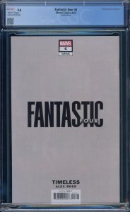 Fantastic Four #6 CGC 9.8 Alex Ross Timeless Annihilus Virgin Marvel 2023