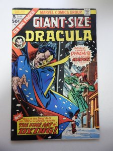 Giant-Size Dracula #5 (1975) FN Condition MVS Intact