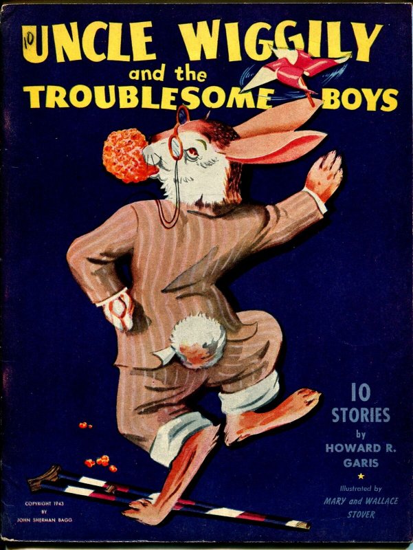 Uncle Wiggly and The Troublesome Boys #1022 1943-Howard A Garis-VF