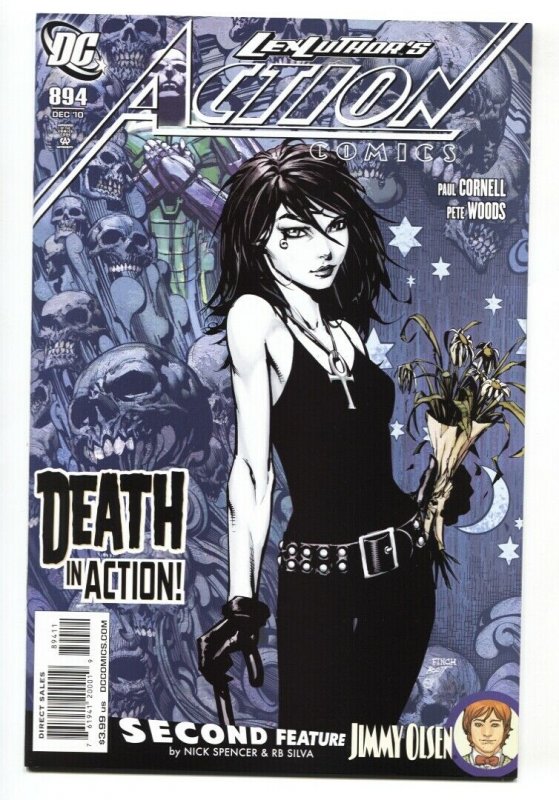 ACTION COMICS #894 comic book - DEATH COVER-KEY ISSUE-2010