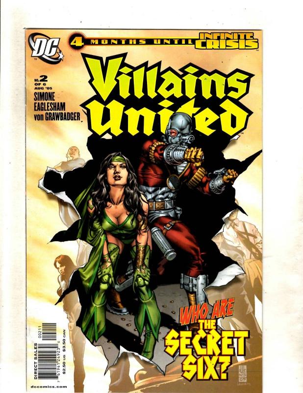 14 DC Comics Villians United # 1 2 3 4 5 6 1 + OMAC Project # 1 2 3 4 5 6 1 CJ10