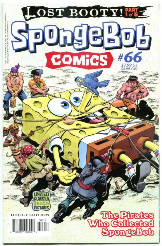 SPONGEBOB #66, NM, Square pants, Bongo, Cartoon comic, 2011, more in store