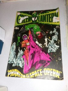 Green Lantern #72 silver age 1969 neal adams art dc comics classic cover issue