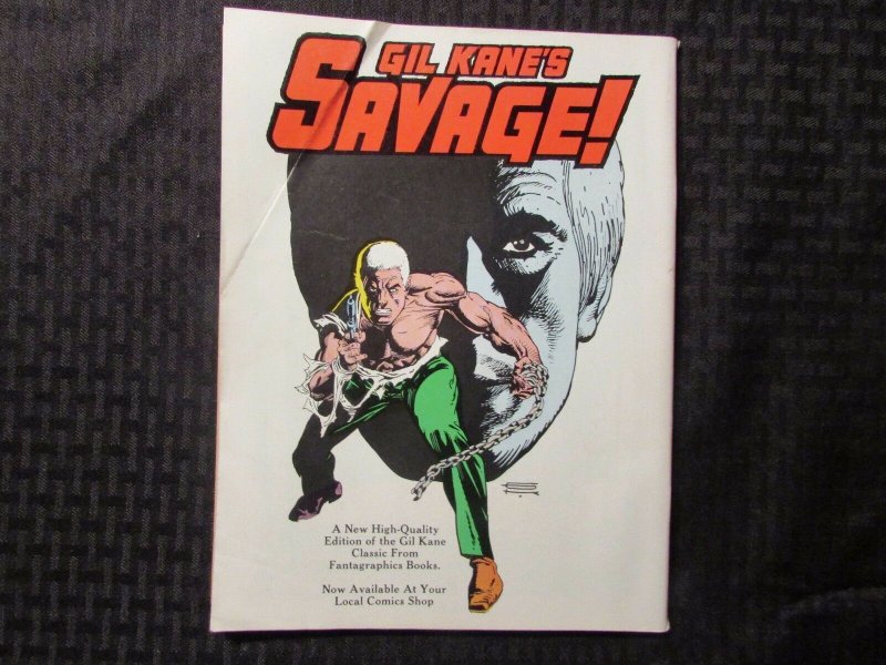 1982 COMICS JOURNAL Magazine #72 FN- Neal Adams Ms. Tree