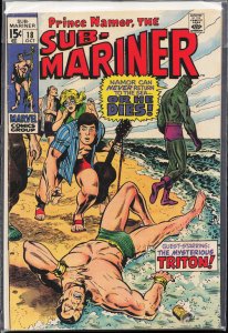 Sub-Mariner #18 (1969) Namor the Sub-Mariner