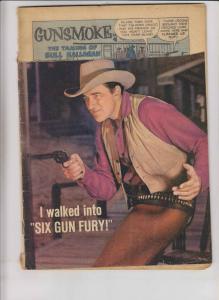 Gunsmoke #8 may 1958 - silver age dell comics western - photo cover