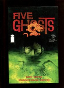 FIVE GHOST PHANTOM#1-5 (9.2) VARIANTS, #1 SIGNED BY BARBARRET+MONEYHAM!! 2013