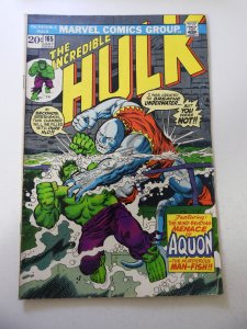 The Incredible Hulk #165 (1973) VG+ Condition in on interior bc