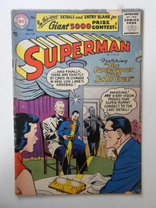Superman #109  (1956) VG- Condition! Moisture stain