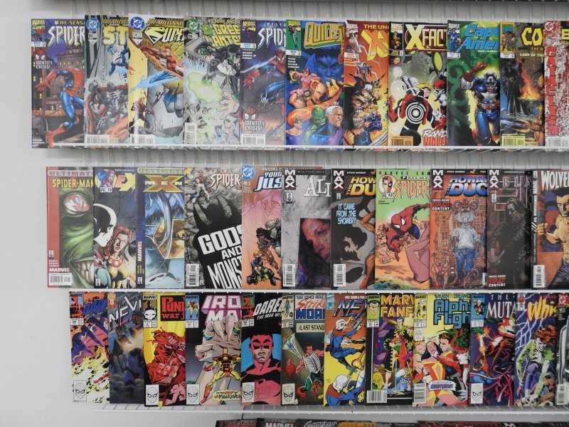 Huge Lot 190+ Comics W/ Superman, X-Men, Deadpool, +More! Avg FN Condition!