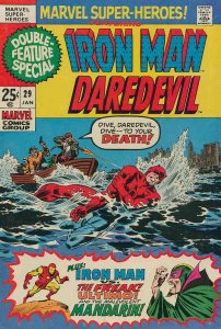 Marvel Super-Heroes (Vol. 1) #29 VG ; Marvel | low grade comic Iron Man Daredevi