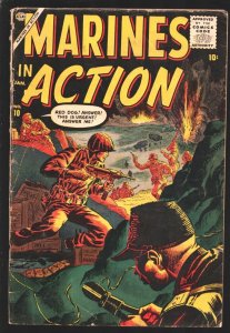 Marines in Action #10  1957 - Atlas  -VG - Comic Book