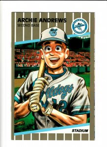Everything's Archie #1 Billy Ripkin baseball card homage variant. Limited 250 NM