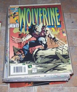 Wolverine #77 (Jan 1994, Marvel) deathstrike, cylla bloodscream