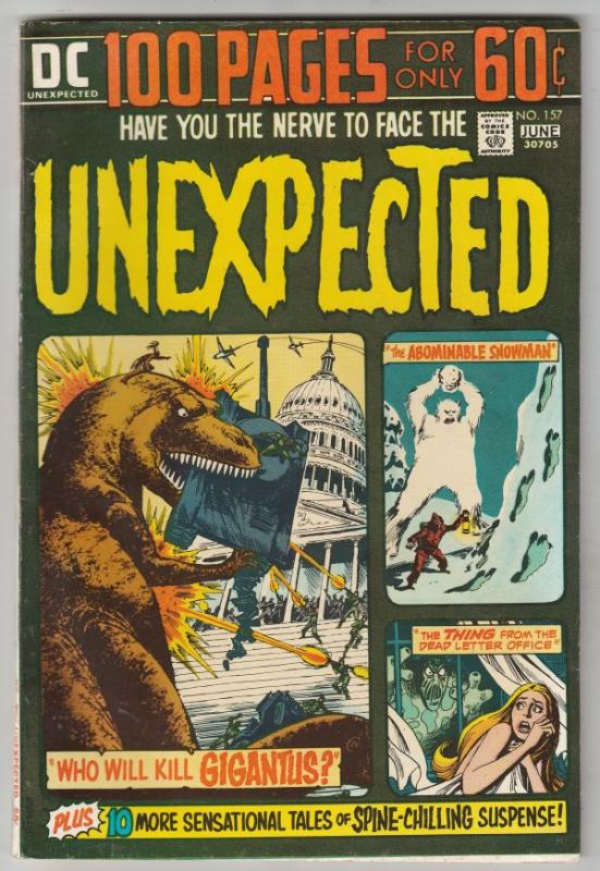 Unexpected, The #157 (Jun-74) VF/NM High-Grade 