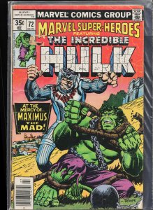 Marvel Super-Heroes #72 (1978) Hulk