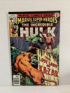 Marvel Super Heroes #63