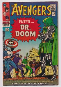 The Avengers #25 (1966) The Avengers meet Doctor Doom!
