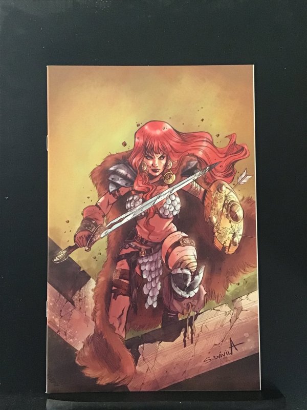 Red Sonja: The Superpowers #5 Sergio Davila Virgin Retailer Incentive 1:25 ratio