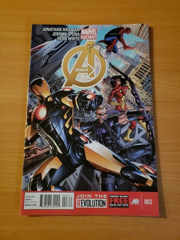 Avengers #3 ~ NEAR MINT NM ~ 2013 Marvel Comics