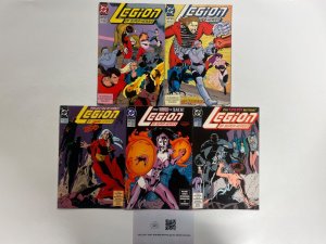 5 Legion DC Comic Books # 42 43 44 45 46 Batman Superman Wonder Woman 40 JS31