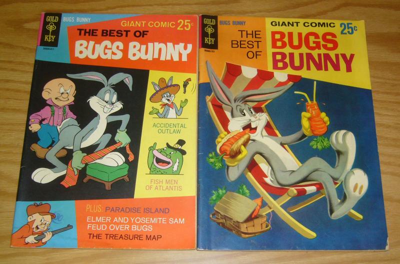 Best of Bugs Bunny #1-2 FN complete series - gold key comics - silver age set