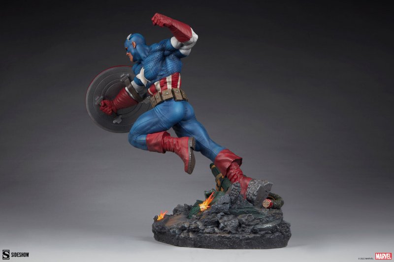 Sideshow Collectibles Captain America Limited Ed Premium Format Statue IN STOCK 