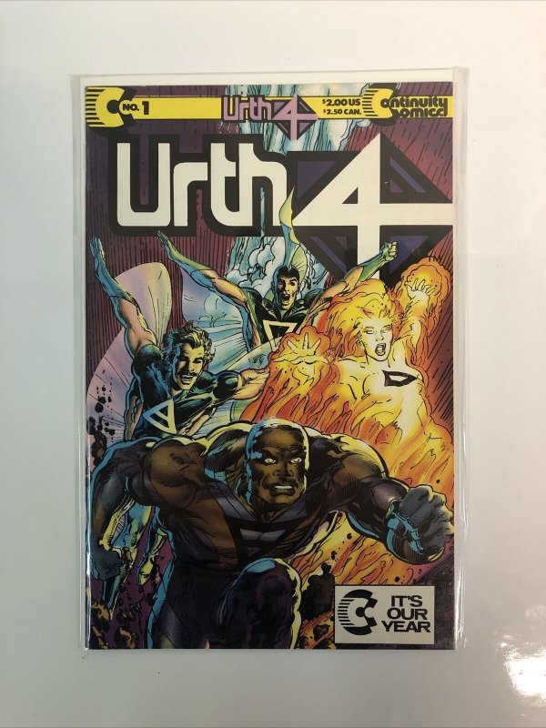Urth 4 (1988) Complete Set # 1-4 (VF/NM) Continuity Comics