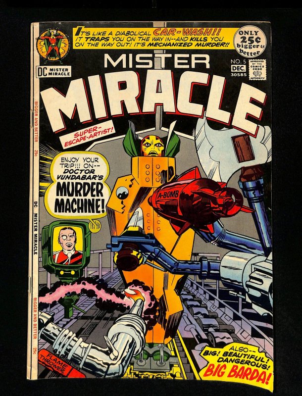 Mister Miracle #5 2nd Big Barda