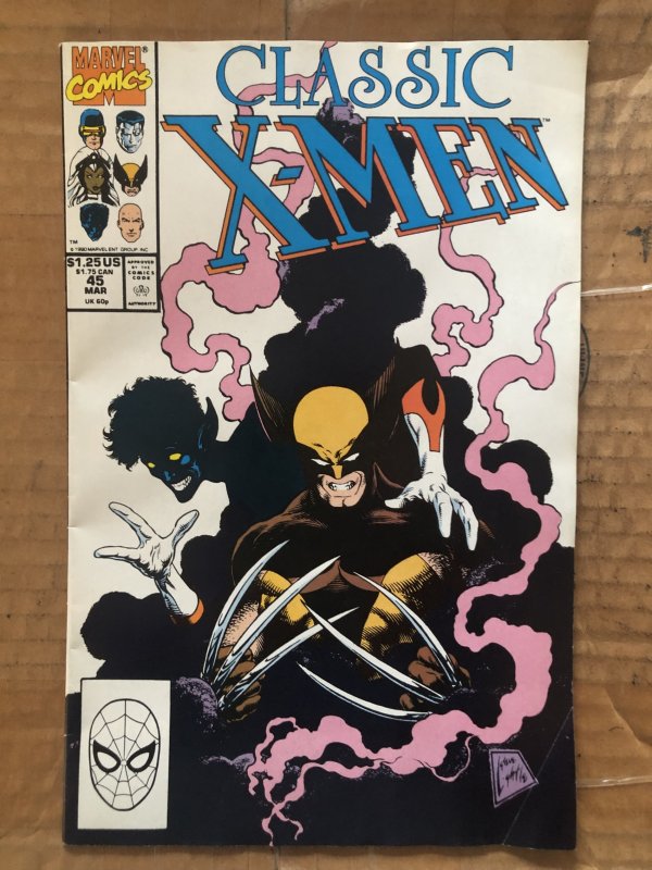 Classic X-Men #45 (1990)