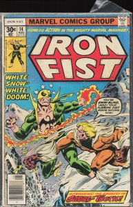 Iron Fist #14 (1977) Iron Fist [Key Issue]
