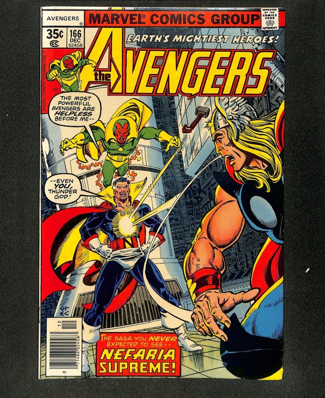 Avengers #166