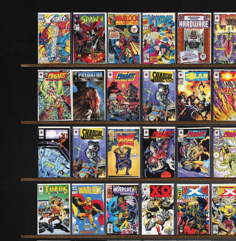 Huge Lot 150+ Comics with X-Men, Wolverines, Shadowman & More!