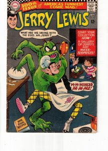 Adventures of Jerry Lewis #100 (1967) Mid-High-Grade FN/VF 100th Key Issue Wow!