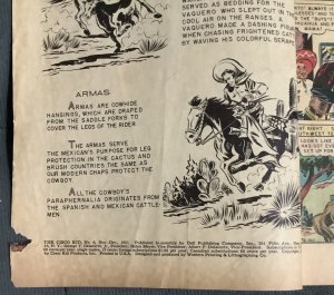 The Cisco Kid #6 (1951, Dell) Golden Age. Low Grade