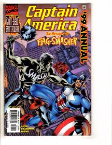 10 Captain America # 600 (2) + Annuals # 11 12 13 98' (2) 1999' 2000' 2001' TW53