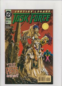 Justice League Task Force #24 VF/NM 9.0 DC Comics 1995 Martian Manhunter